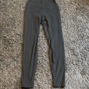 lululemon athletica women’s align Charcoal Leggings